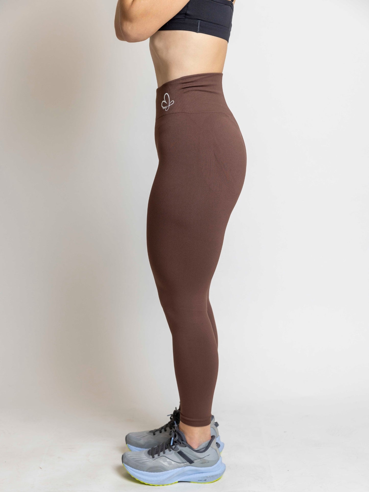 Seamless Scrunch-Butt Legging - Color Marrón